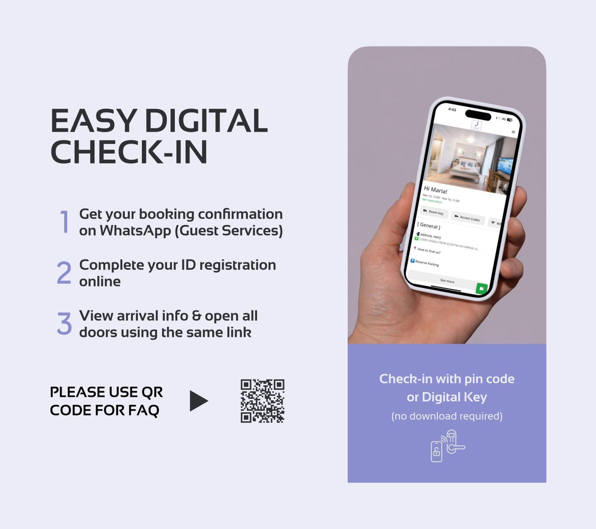 J14A I Rooms & Apartments Automated Self Check-In VNO Esterno foto